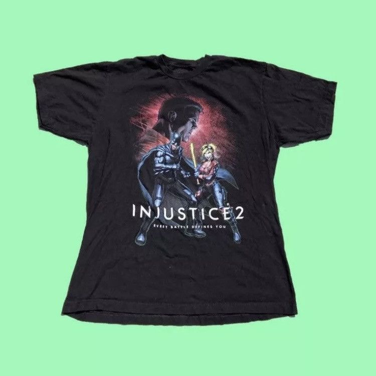 DC Comics Injustice 2 Batman Superman Harley Quinn Video Game T Shirt Size US L / EU 52-54 / 3 - 1 Thumbnail