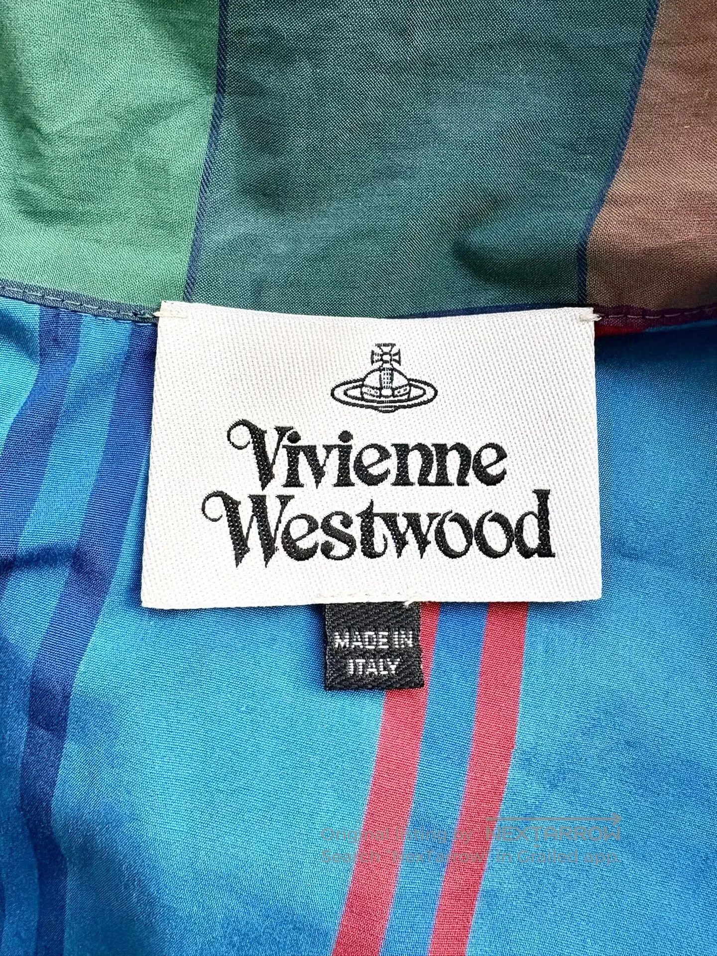 Vivienne Westwood vivienne westwood blue striped short sleeve shirt. Size M / US 6-8 / IT 42-44 - 6 Thumbnail