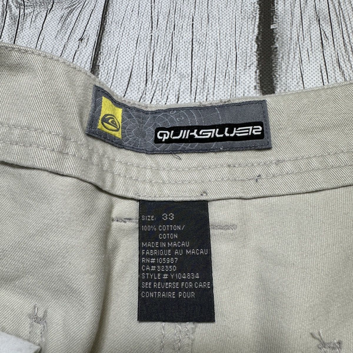 Quiksilver × Vintage Vintage Quiksilver shorts Size US 33 - 5 Thumbnail