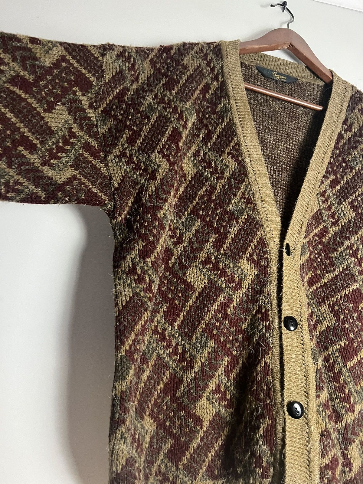 Coogi × Tundra Canada Kurt Cobain style Wool Cardigan Size US L / EU 52-54 / 3 - 6 Thumbnail