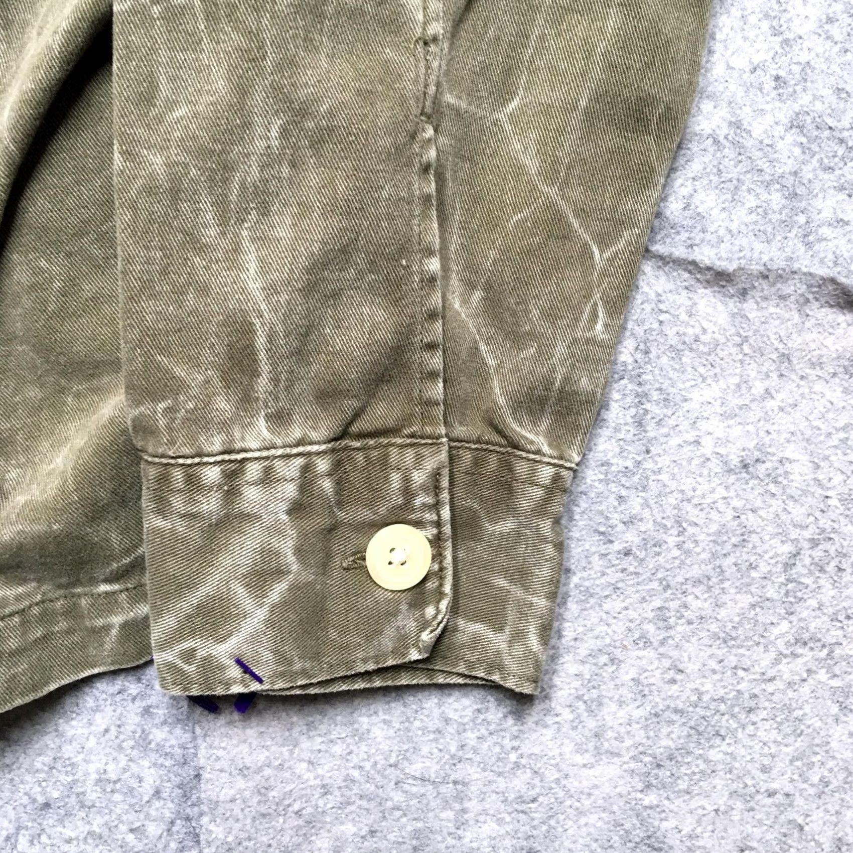 Allsaints AllSaints Telemark LS Shirt Jacket Mens Large Green Cotton Relaxed Fit Workwear Shirt Jacket Mens Large Green Cotton Navy? Size US L / EU 52-54 / 3 - 2 Thumbnail