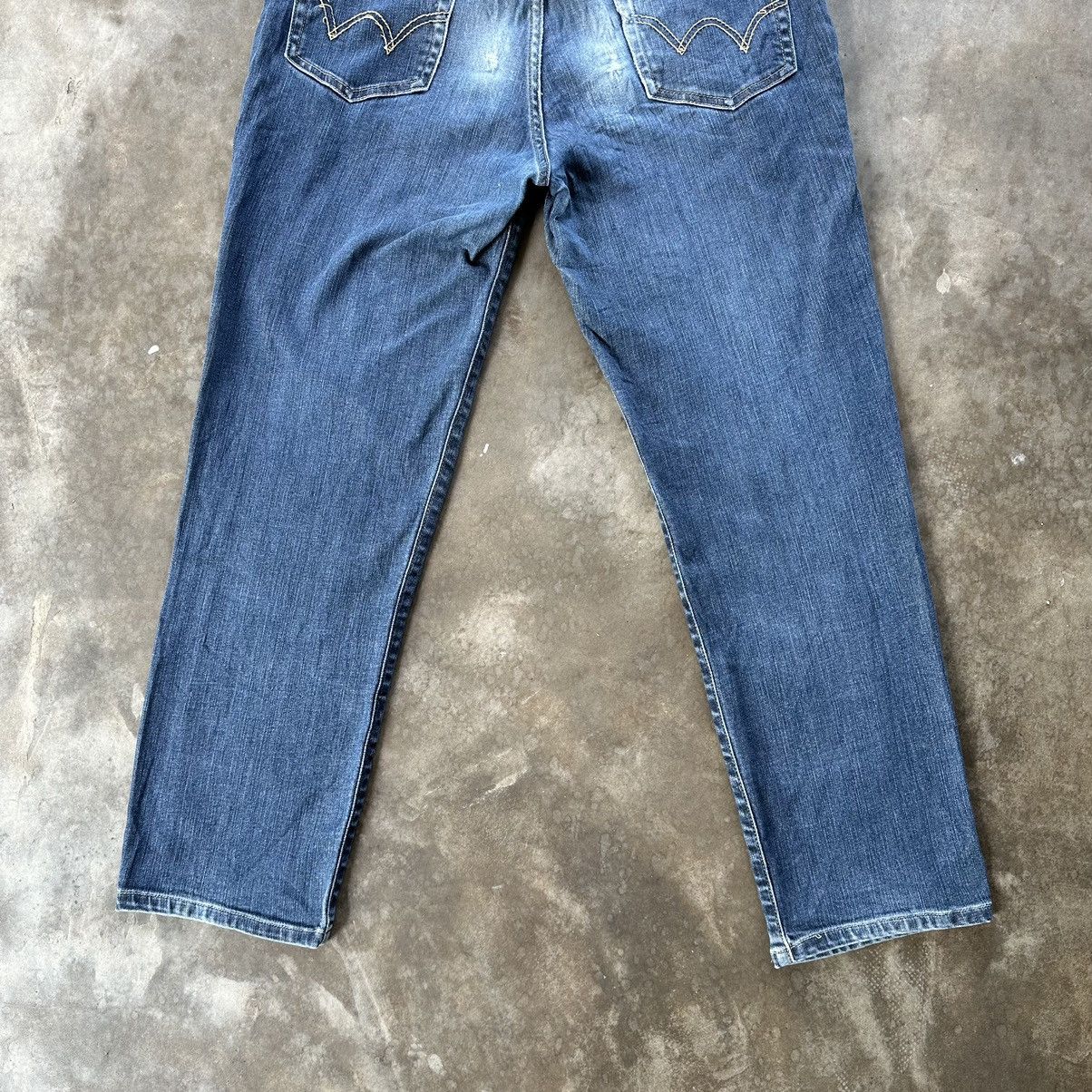 Edwin Vintage Edwin Jean Faded Denim Rare Pant W32 Size US 32 / EU 48 - 10 Thumbnail