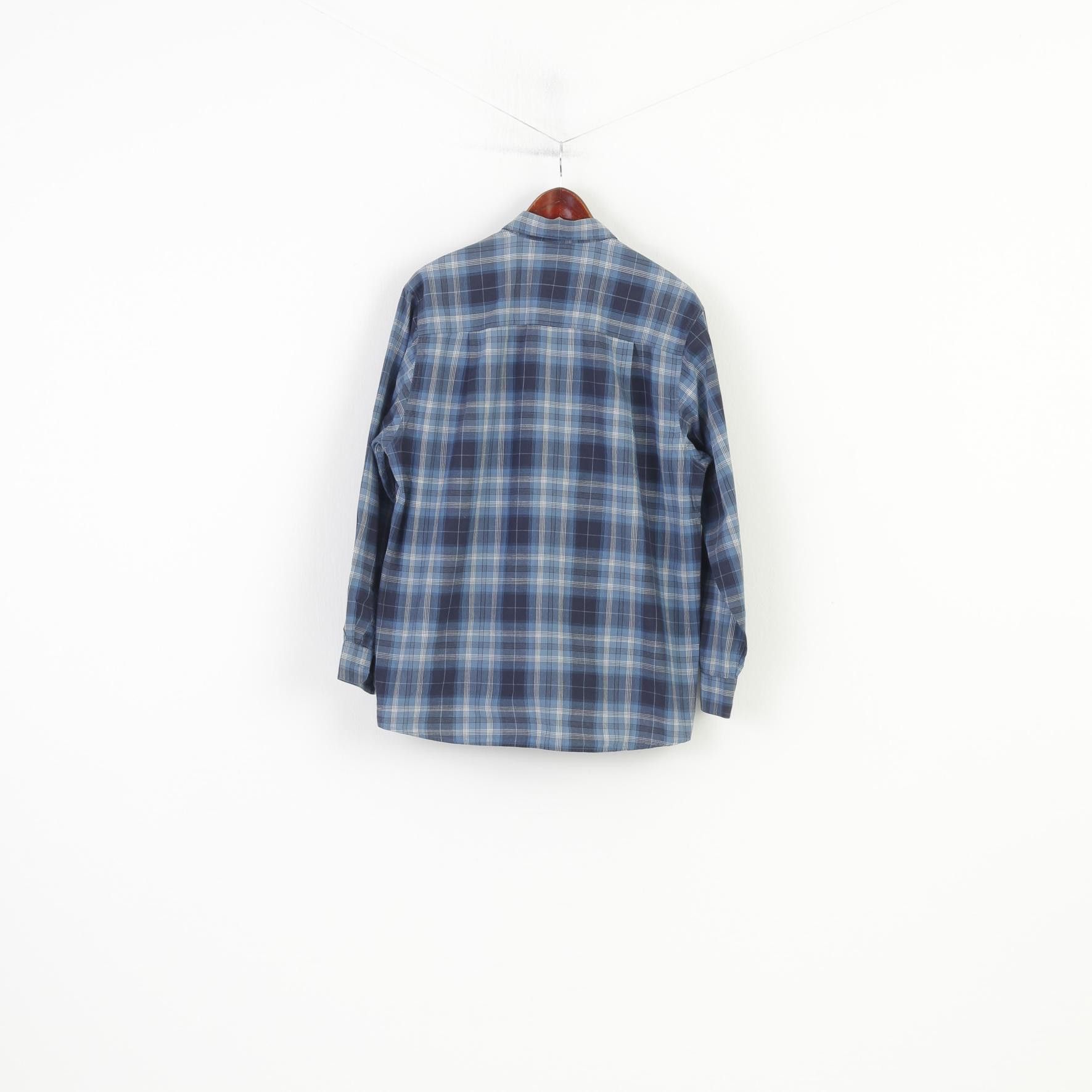 Vintage Globetrotter Men L 4142 Casual Shirt Checkered 3565 Size US L / EU 52-54 / 3 - 7 Thumbnail
