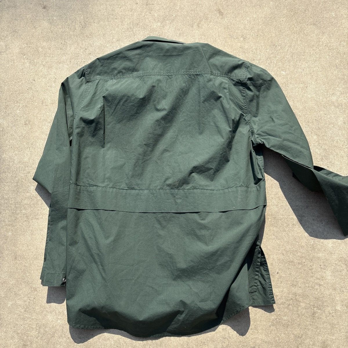 Craig Green Craig Green Ripstop Utility Shirt / Patch Pocket Olive Green Size US M / EU 48-50 / 2 - 6 Thumbnail