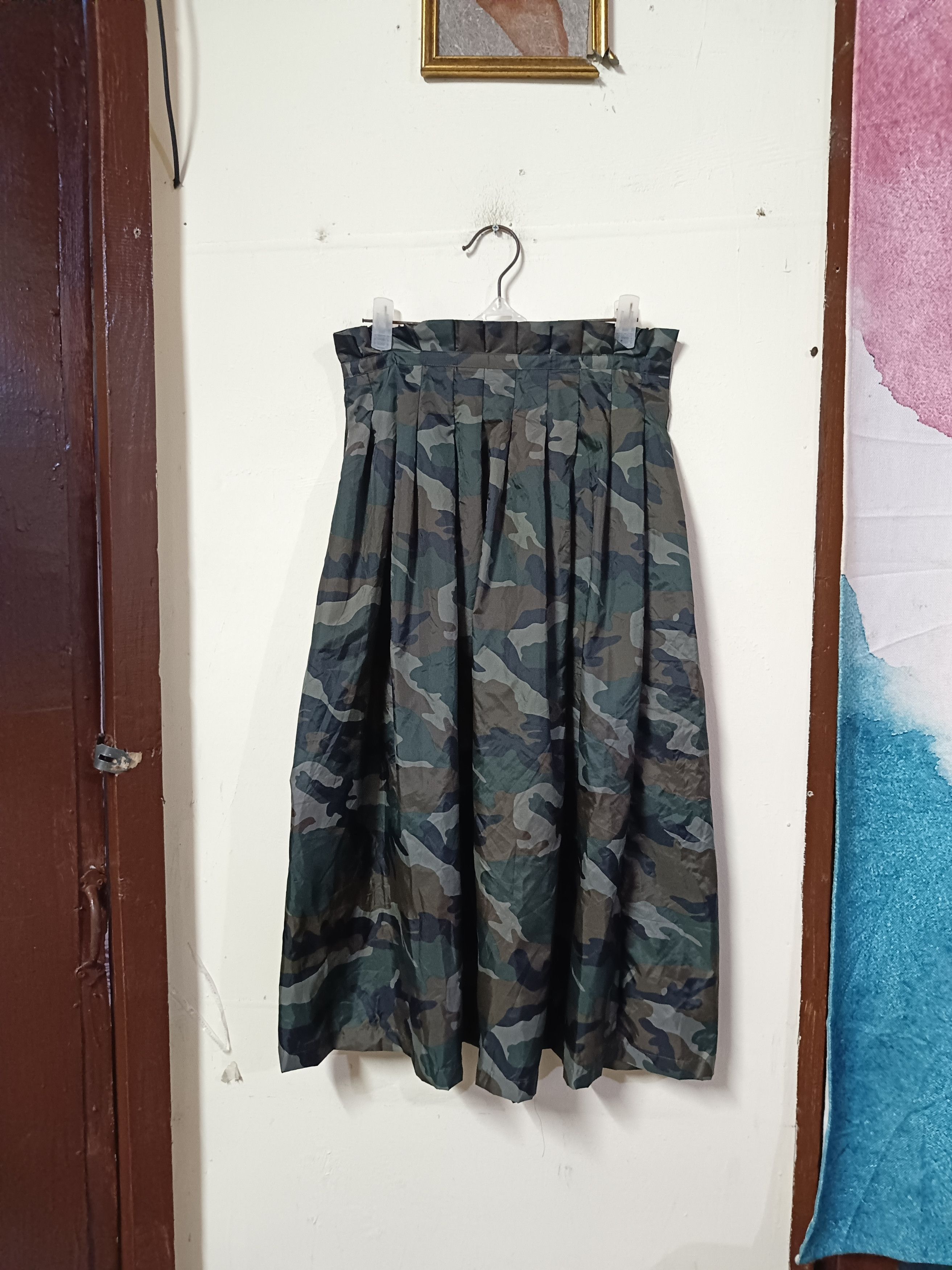 ATSURO TAYAMA Atsuko tayama camouflage skirt Size 26" / US 2 / IT 38 - 5 Thumbnail