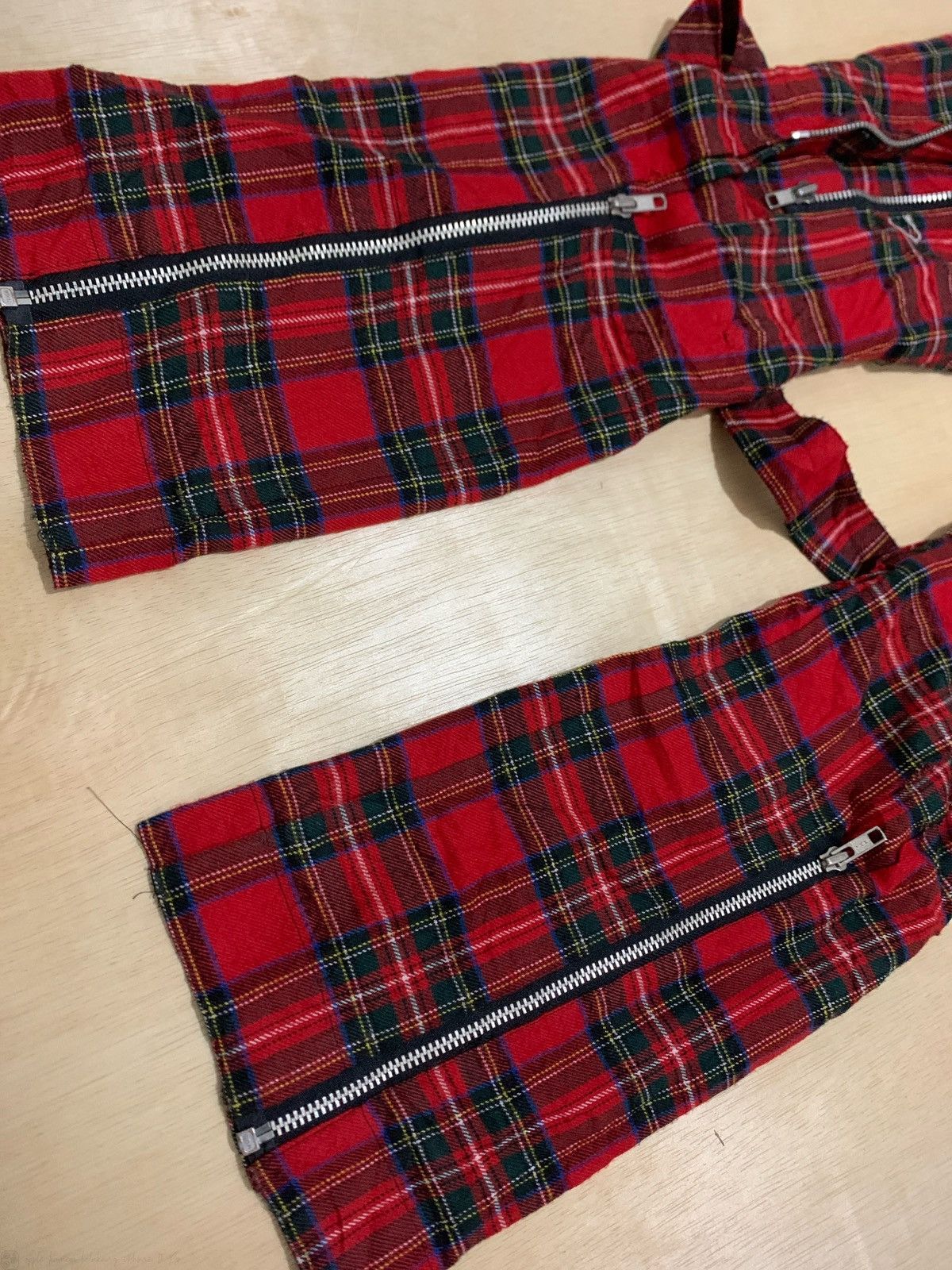 Hysteric Glamour × If Six Was Nine × Japanese Brand Y2k Liquid London Multi zipper Bondage Punk style Size US 31 - 5 Thumbnail