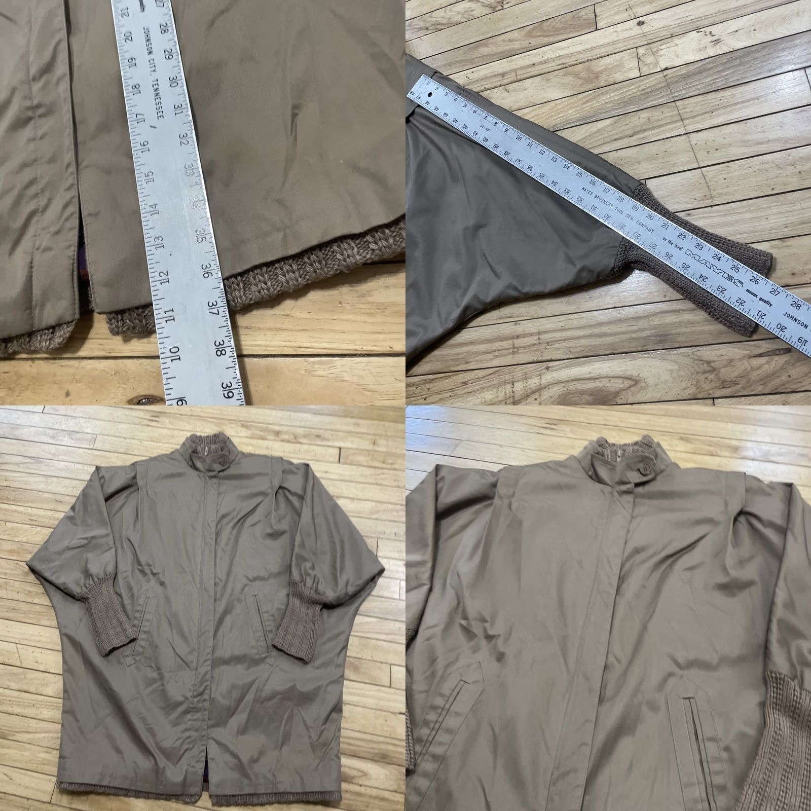 Nique VINTAGE FoxRun Plaid Flannel Line Canvas Coat Jacket Men XL Brown Unique Retro Cut Jacket Size US XL / EU 56 / 4 - 9 Thumbnail