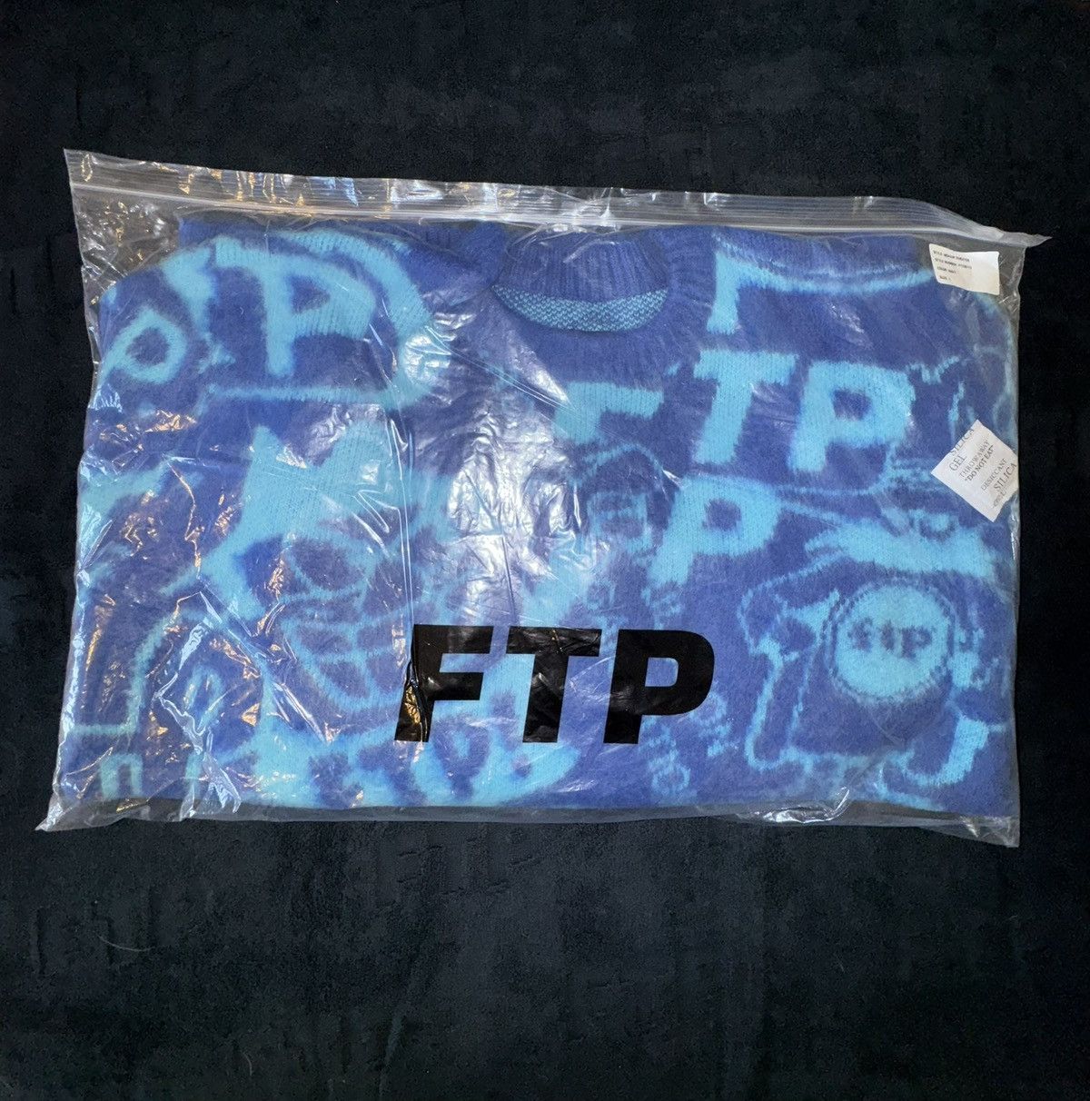 Fuck The Population FTP Archive Mohair Sweater Size US L / EU 52-54 / 3 - 1 Thumbnail