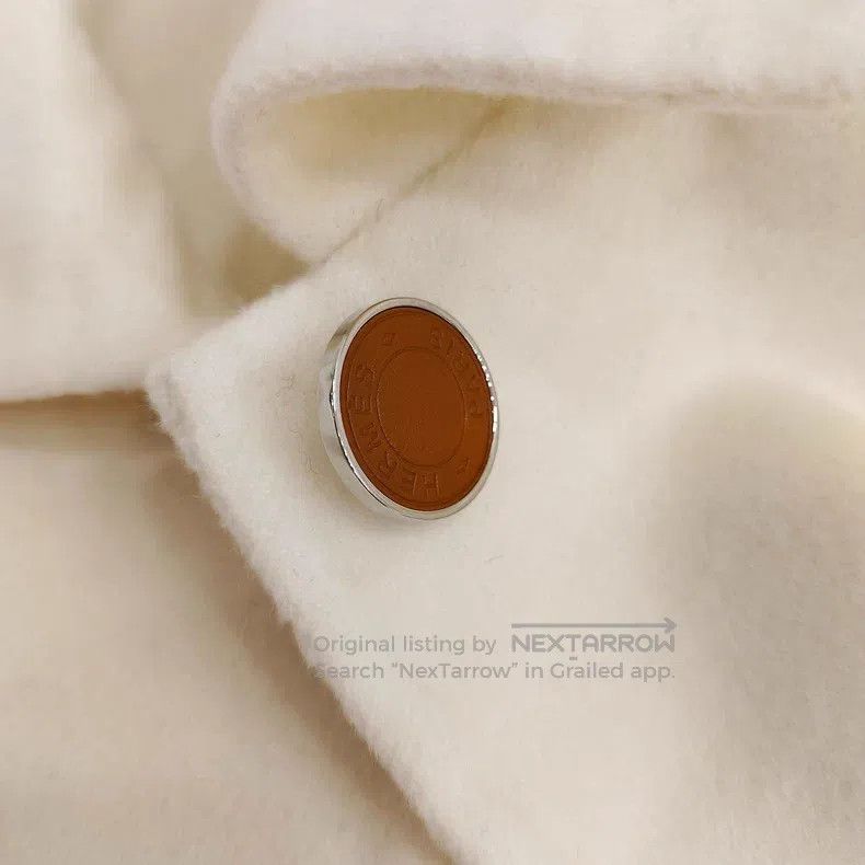 Hermes Hermes White Short Cashmere Coat Size XXS / US 00 / IT 34 - 4 Thumbnail