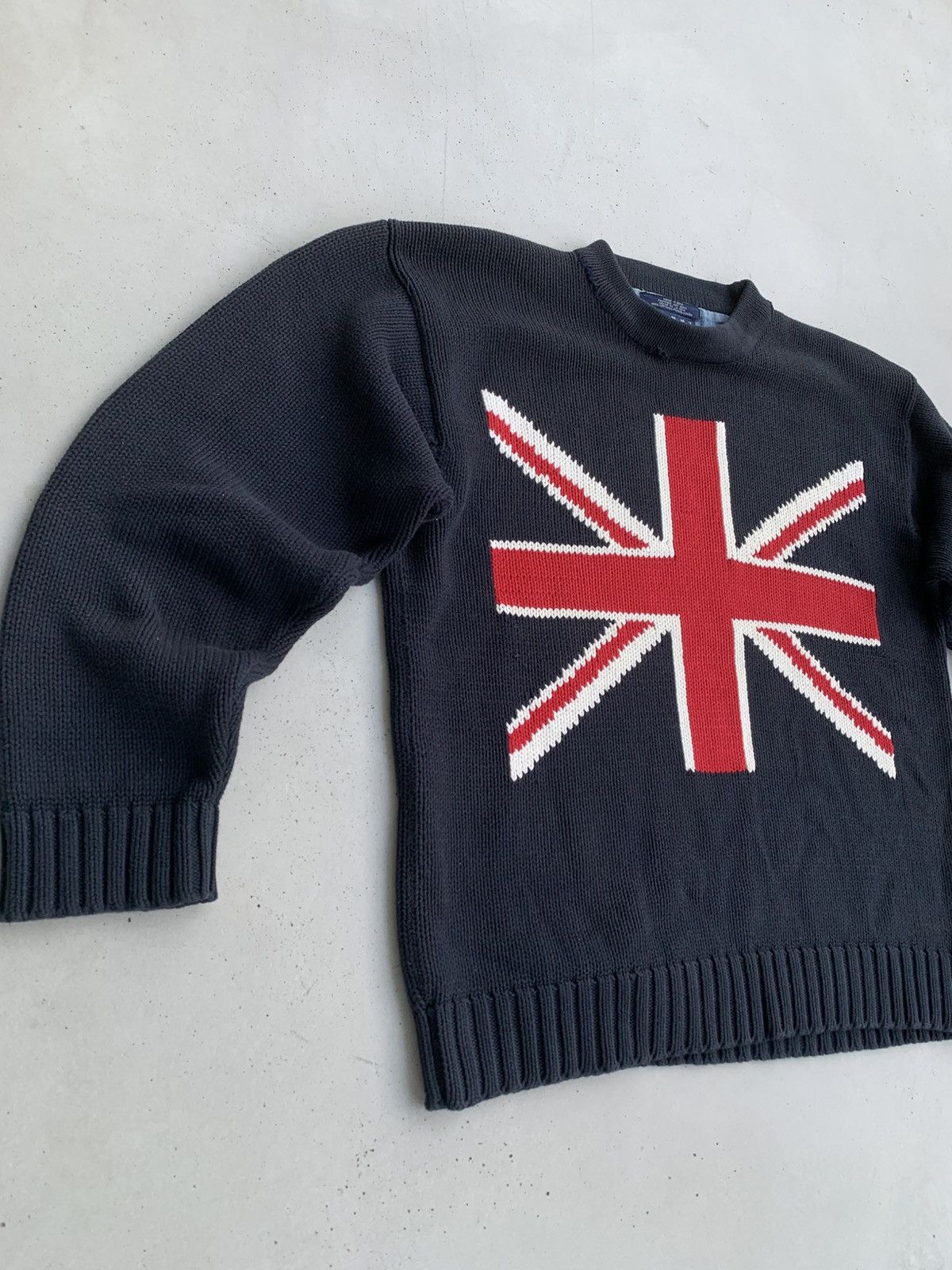 Japanese Brand Tommy Hilfiger Sweater UK Flag Avantgarde Vintage Style Size US M / EU 48-50 / 2 - 3 Thumbnail