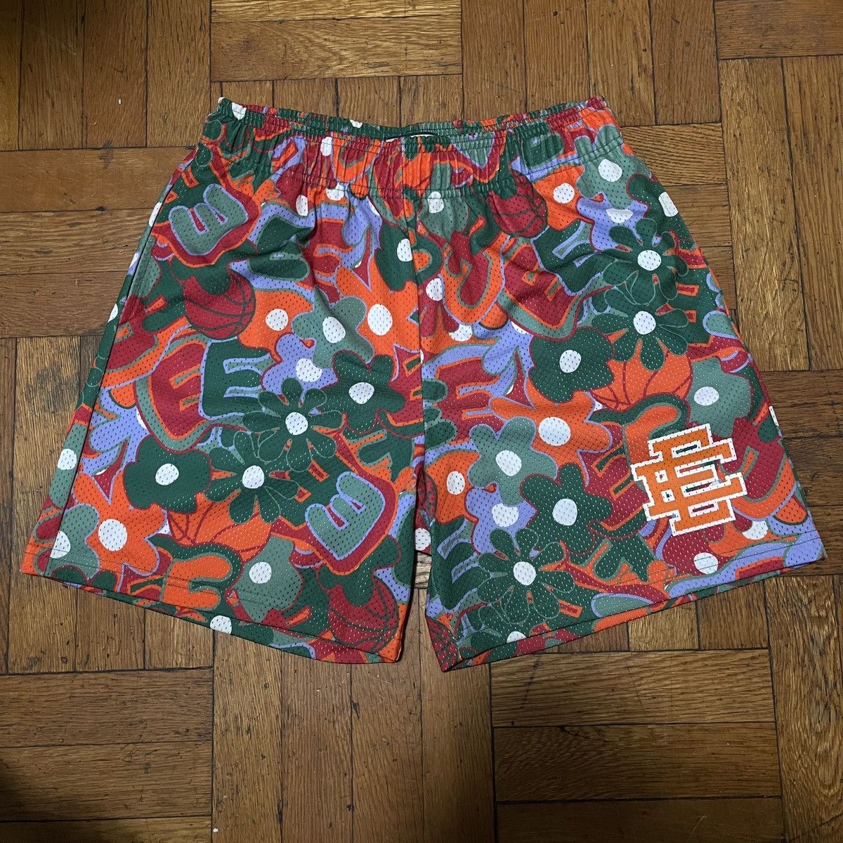 Eric Emanuel Eric Emanuel Printed Mesh Shorts [L] Size US 32 / EU 48 - 2 Thumbnail