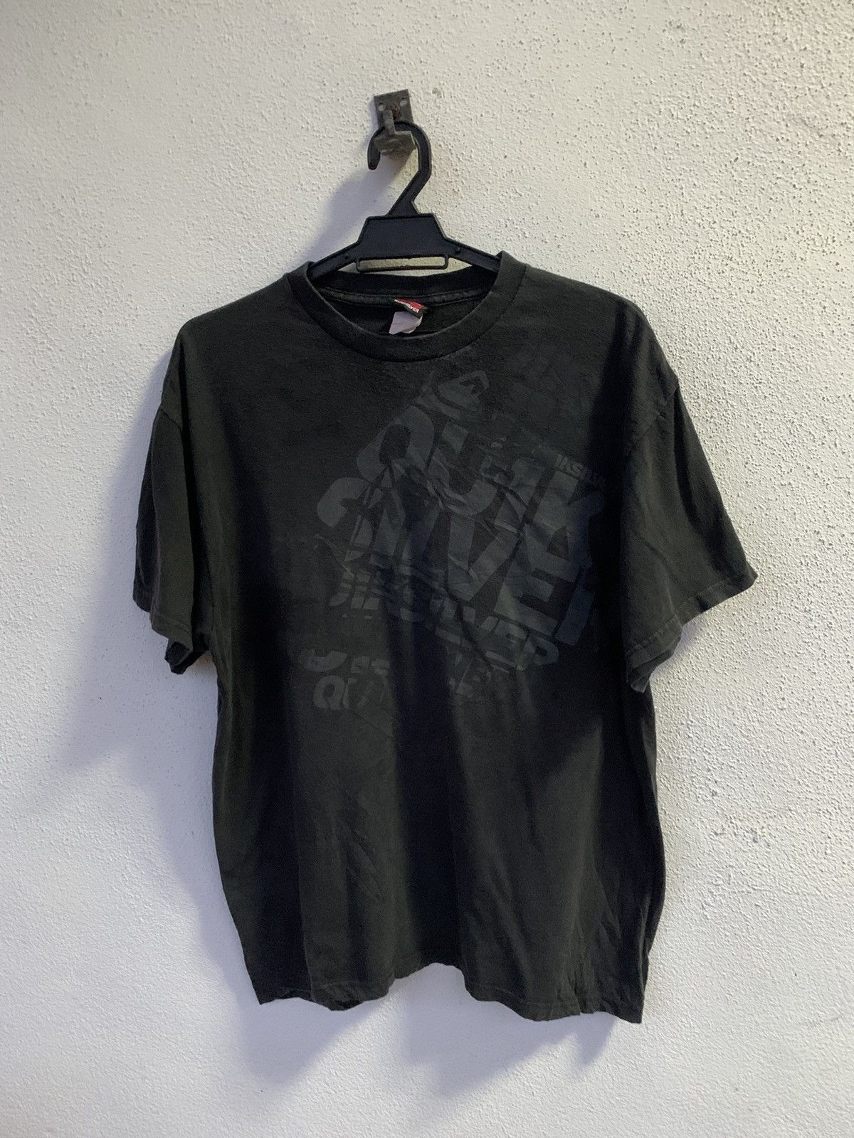 Quiksilver × Vintage Vintage 90s Quiksilver Tee Size US L / EU 52-54 / 3 - 1 Thumbnail