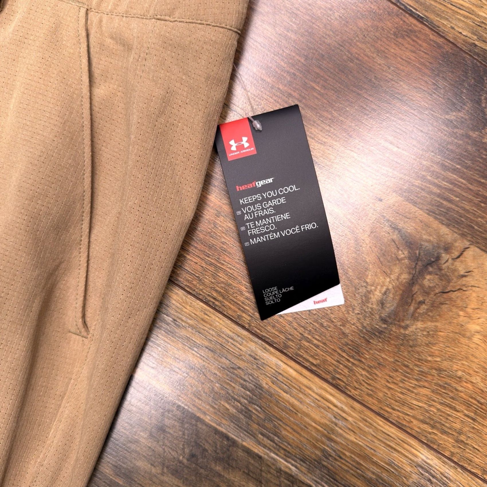 Under Armour Under Armour Pants Mens 36 Brown Loose Heatgear Mid Rise Stretch Unhemmed New Size US 36 / EU 52 - 5 Thumbnail