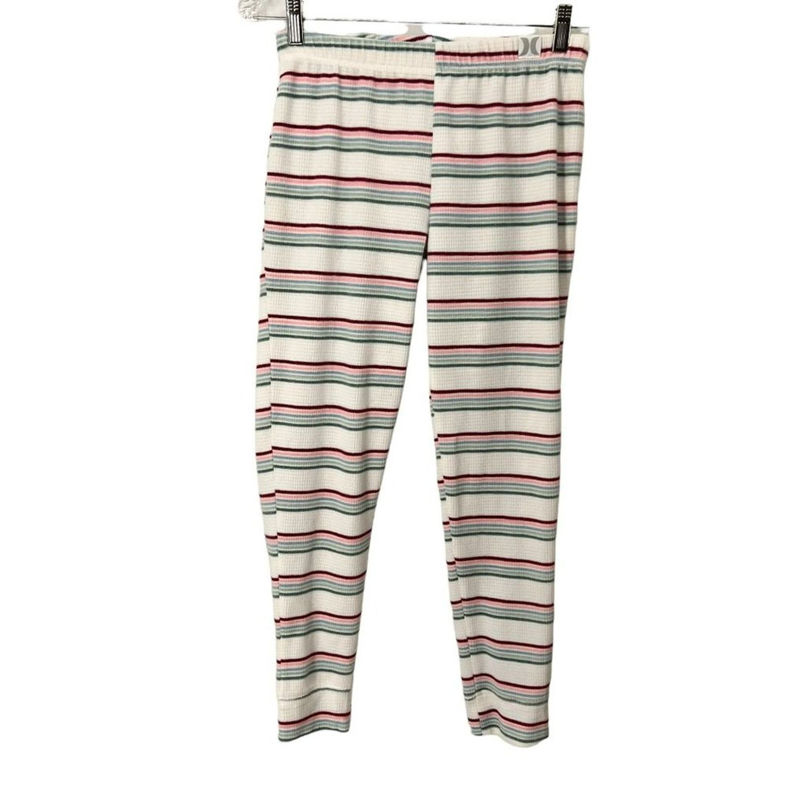 Hurley Hurley Thermal Tropical Striped Pajama Set Large Size ONE SIZE - 6 Thumbnail