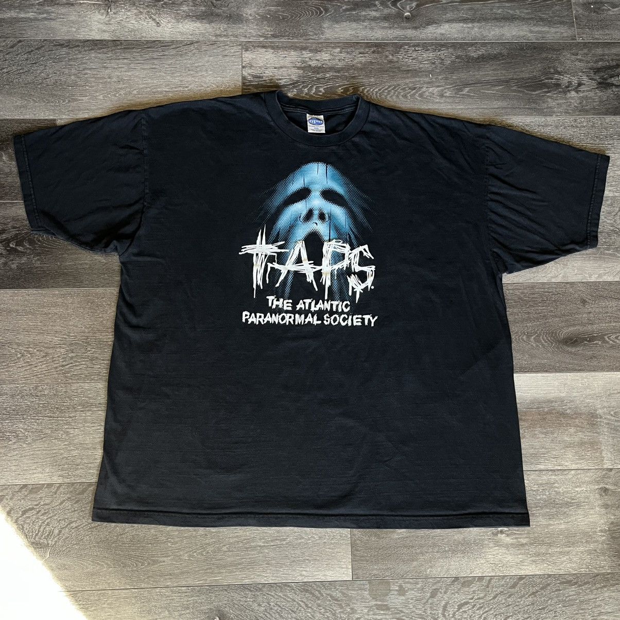 Vintage Vintage 2000s The Atlantic Paranormal Society TAPS Skull Tee Size US XXL / EU 58 / 5 - 1 Thumbnail