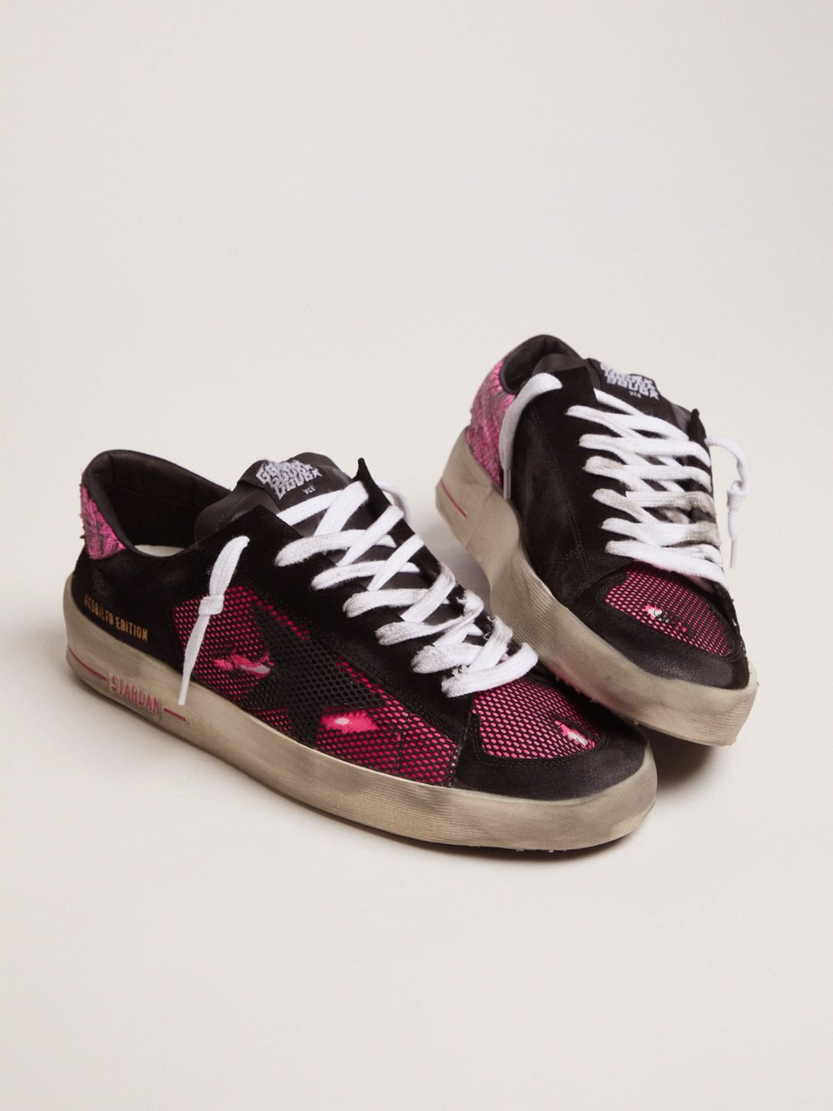 Golden Goose o1w1db10425 Limited Edition LAB Stardan Sneakers Size US 8 / EU 41 - 4 Thumbnail
