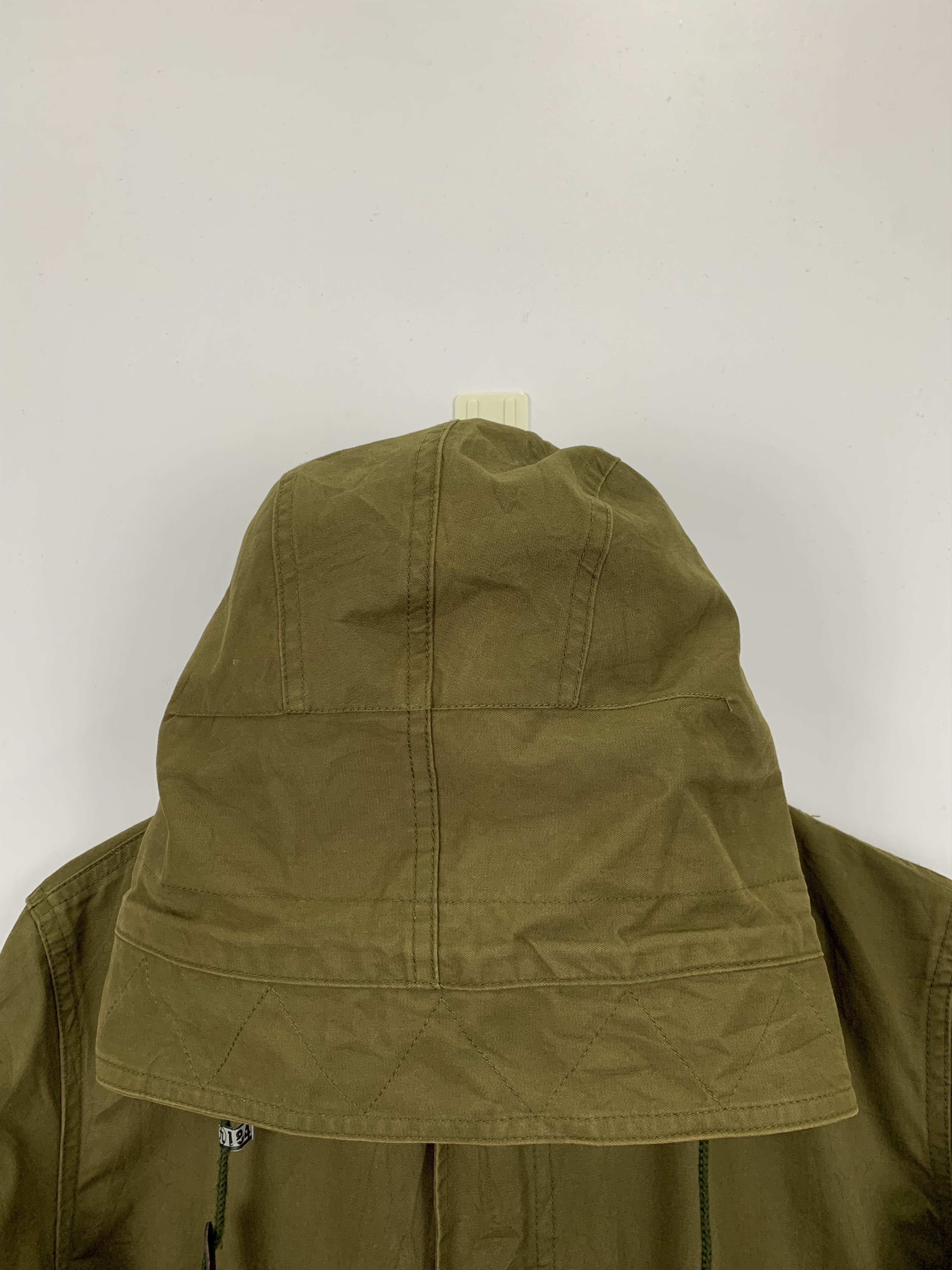 Japanese Brand Vintage Journal Standard Hoodie Parka Jacket Military J0816 Size US L / EU 52-54 / 3 - 10 Thumbnail