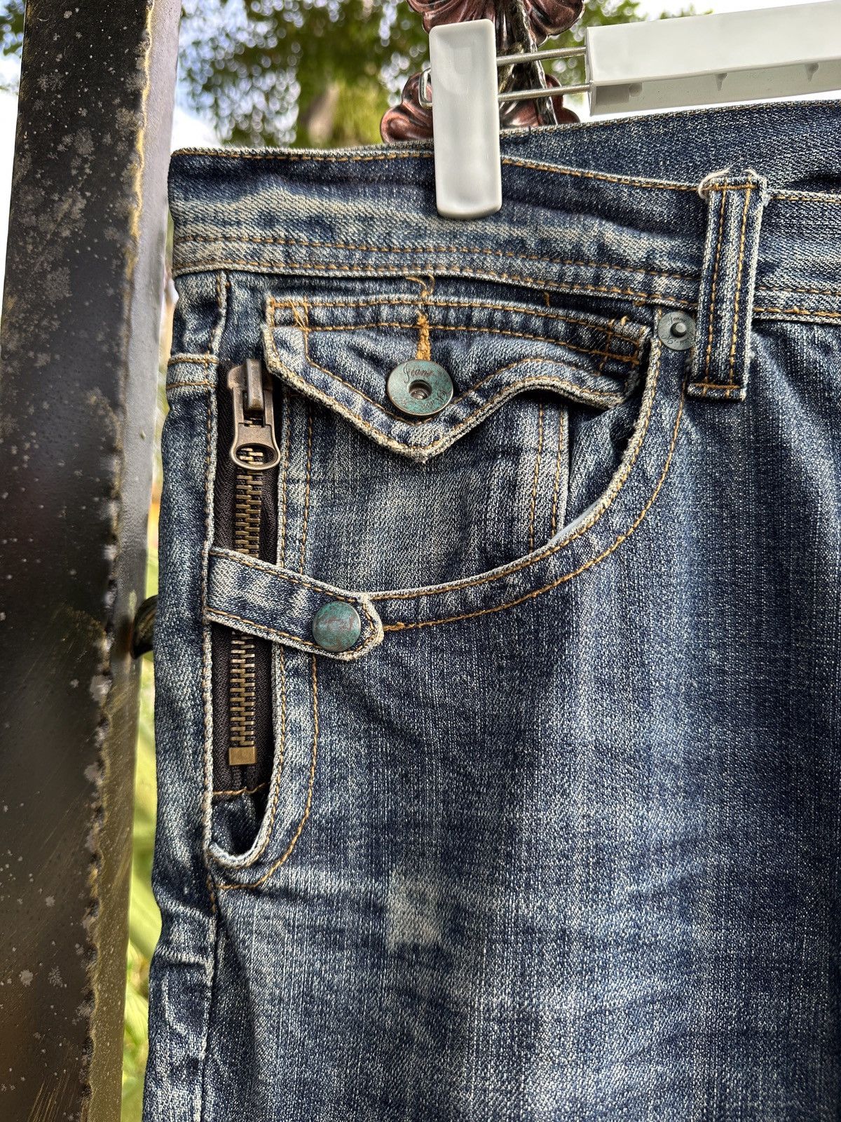 Kapital 💥Russ-k💥 Bootcut Flare Multipocket💥 Size US 32 / EU 48 - 11 Thumbnail