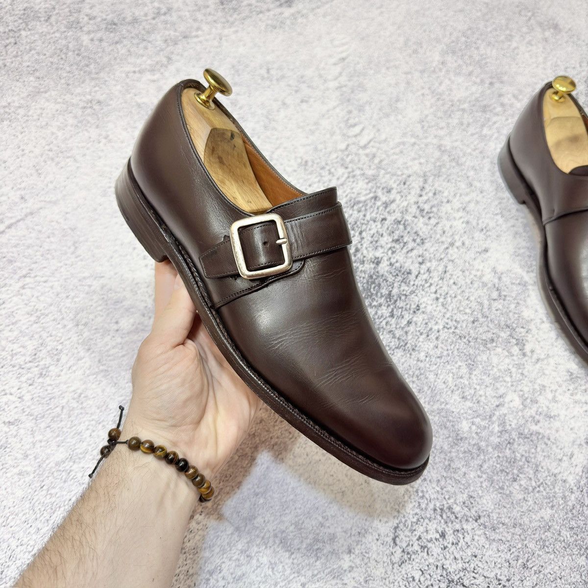 Church's × Handmade Church’s Abington Monk Straps US8.5 UK7.5F EU41.5 Size US 8.5 / EU 41-42 - 5 Thumbnail