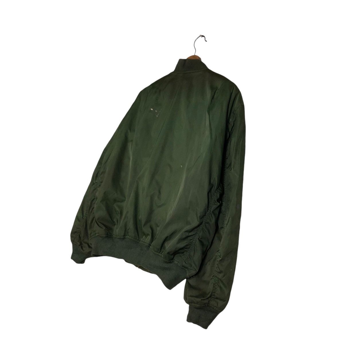 Japanese Brand 📌Vintage Fly Bomber Jacket Biker Military Collections Size US L / EU 52-54 / 3 - 11 Thumbnail