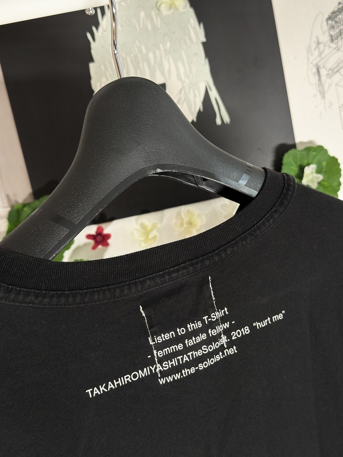 Takahiromiyashita The Soloist. SS18 "hurt me" T-shirt Size US S / EU 44-46 / 1 - 4 Thumbnail