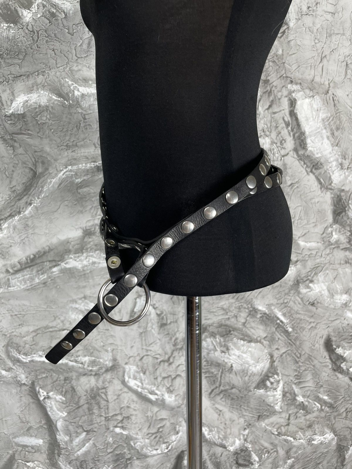 Alexander McQueen McQ Alexander McQueen Rare Rivets Archive Double Belt Size ONE SIZE - 14 Thumbnail