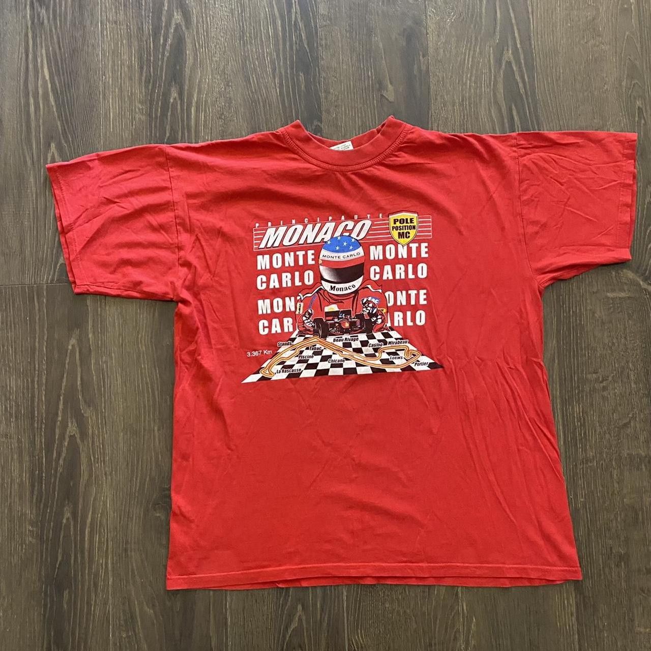 Formula 1 Vintage monaco racing tee Size US XL / EU 56 / 4 - 1 Thumbnail