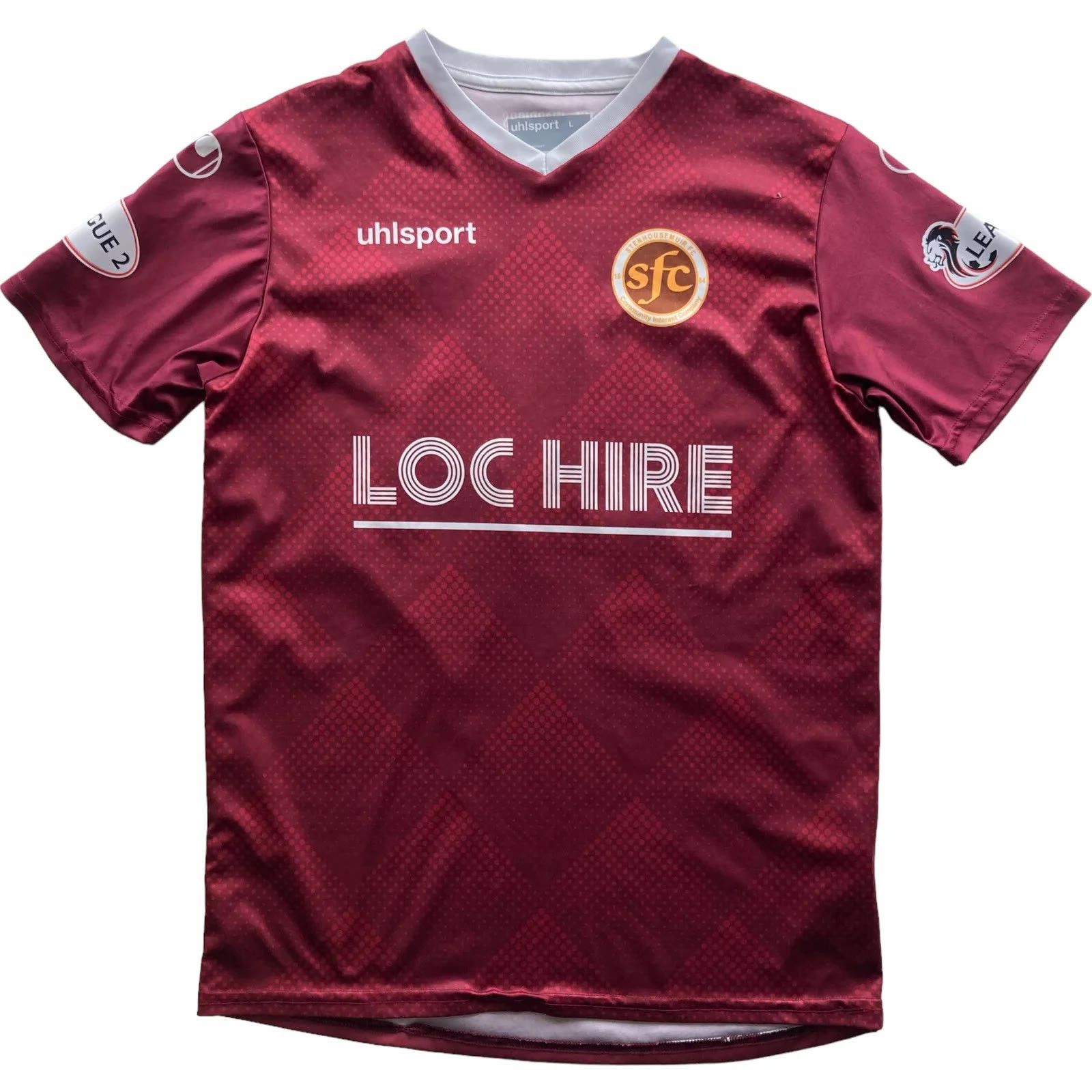 Other Stenhousemuir 2019-20 Uhlsport home #14 football jersey L Size US L / EU 52-54 / 3 - 1 Thumbnail