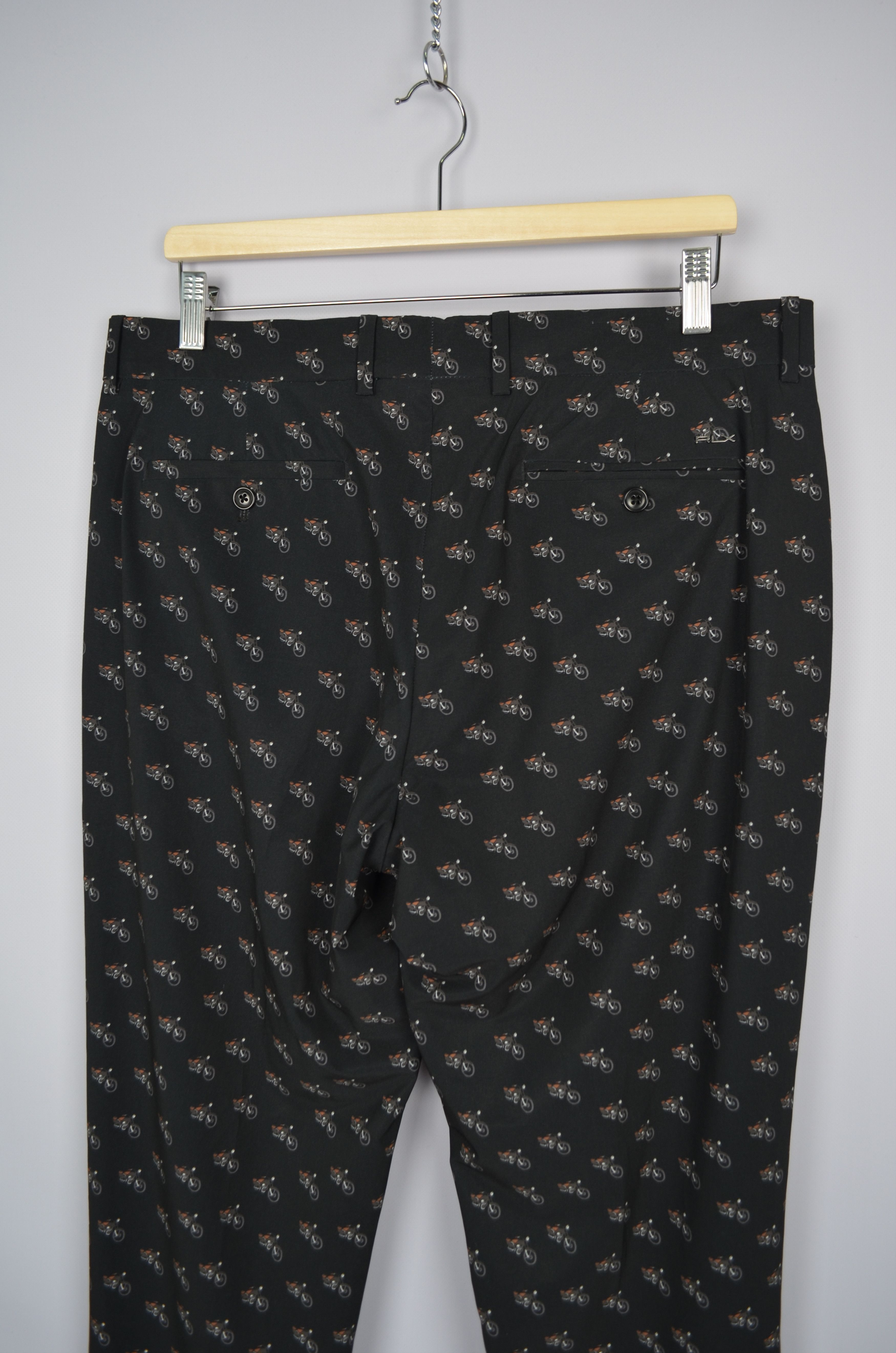Polo Ralph Lauren × RLX Ralph Lauren × Ralph Lauren RLX Ralph Lauren Motorcycle Print Stretch Trousers W34/L32 Size US 34 / EU 50 - 2 Thumbnail