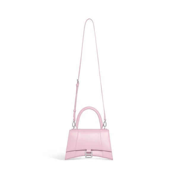 Balenciaga o1srvl11e0426 Size: OS / Borsa Hourglass Piccola Bag in Pink Size ONE SIZE - 2 Thumbnail