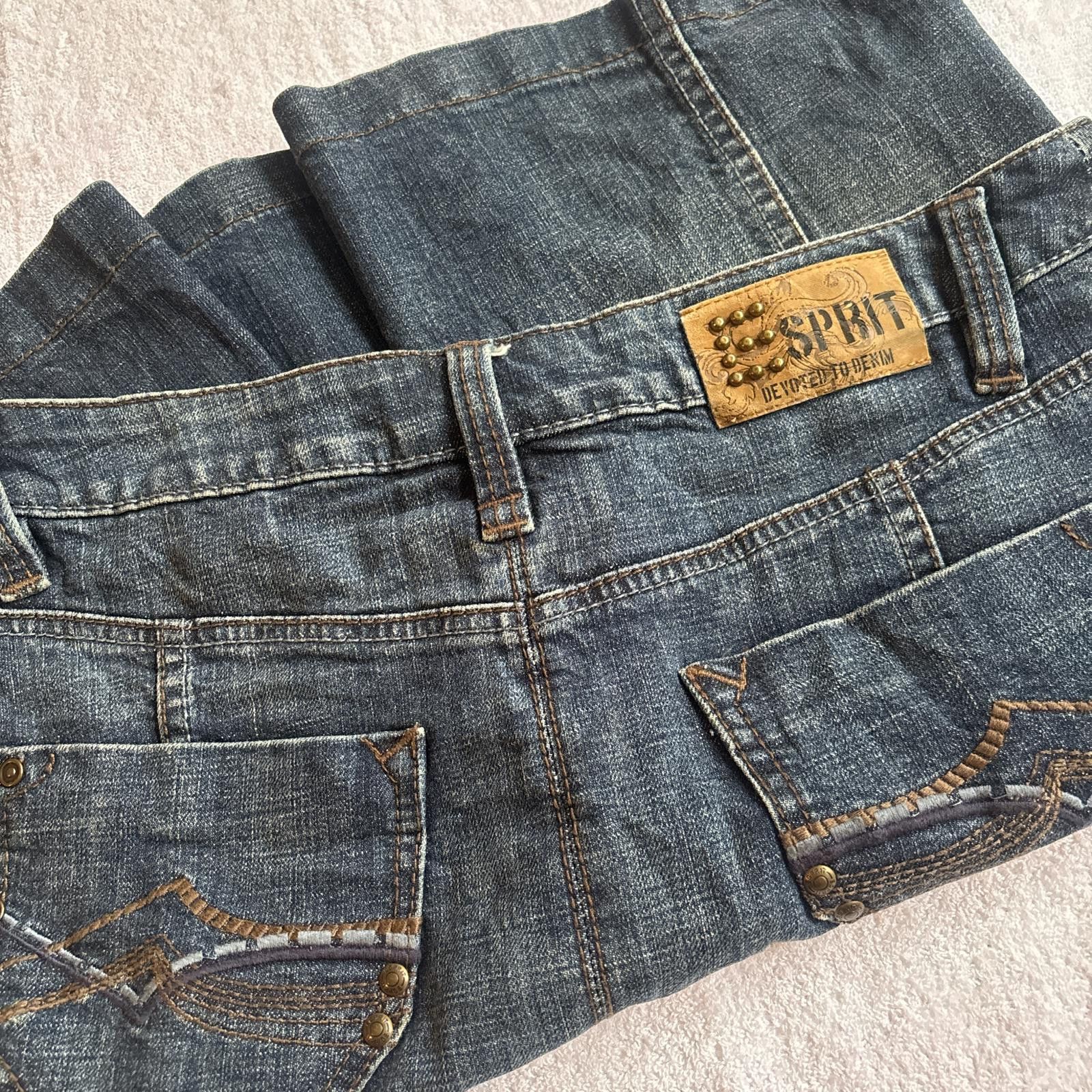 Esprit vintage y2k Esprit denim midi skirt Size 30" / US 8 / IT 44 - 4 Thumbnail