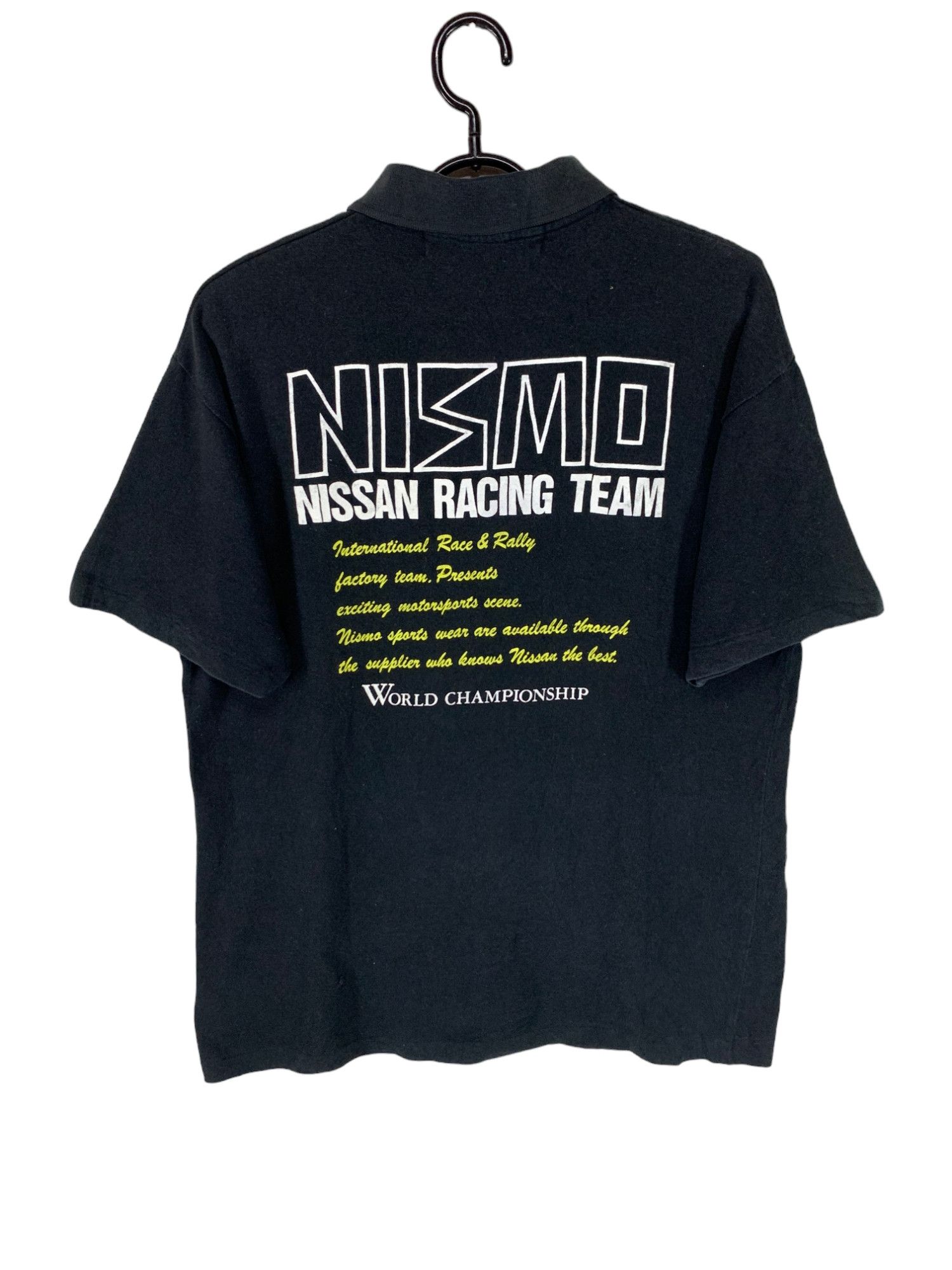 Vintage 90s Nismo nissan racing team vintage polo shirt Size US M / EU 48-50 / 2 - 1 Thumbnail