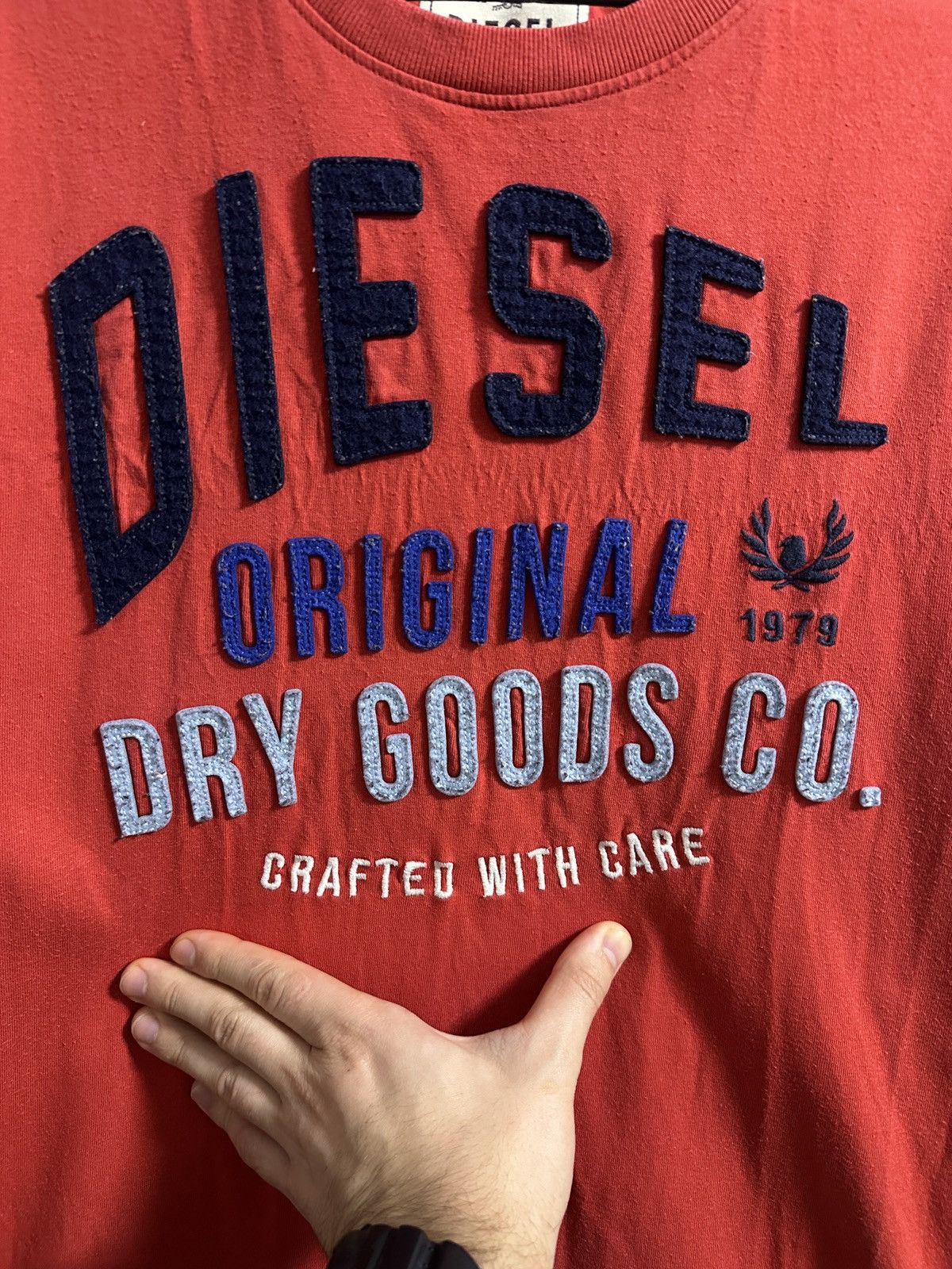 Diesel Rare Vintage T-Shirt Diesel Big Logo Y2K Size US L / EU 52-54 / 3 - 2 Thumbnail