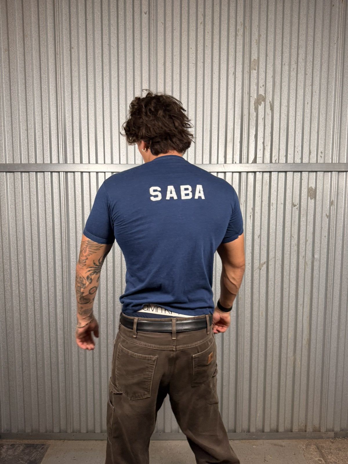 Vintage Vintage 70s Style Single Stitch Saba Tight Tee Size US S / EU 44-46 / 1 - 3 Thumbnail
