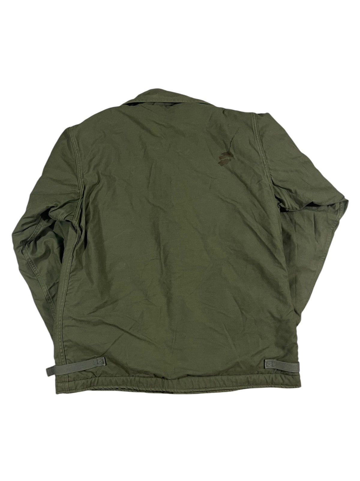 Vintage Vintage A2 Deck Jacket Faded Green Size US M / EU 48-50 / 2 - 2 Thumbnail