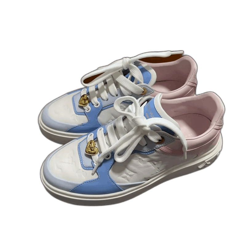 Louis Vuitton Louis Vuitton Macaron Color Sneakers Size 36 Size US 6 / IT 36 - 1 Thumbnail