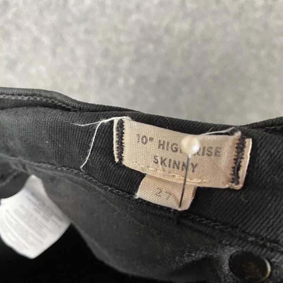 Madewell Madewell Jeans Women's Size 27 Skinny 10" High Rise Cotton Size 27" / US 4 / IT 40 - 9 Thumbnail