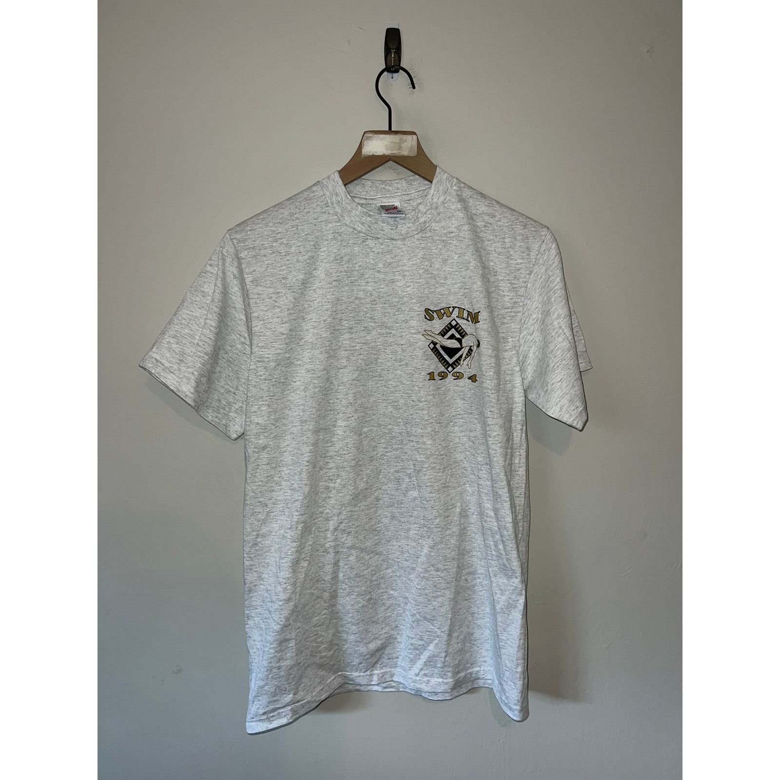 Jerzees Vintage Bozeman Shirt Invitational Swimming Swim Tee 90s M Size US M / EU 48-50 / 2 - 2 Thumbnail
