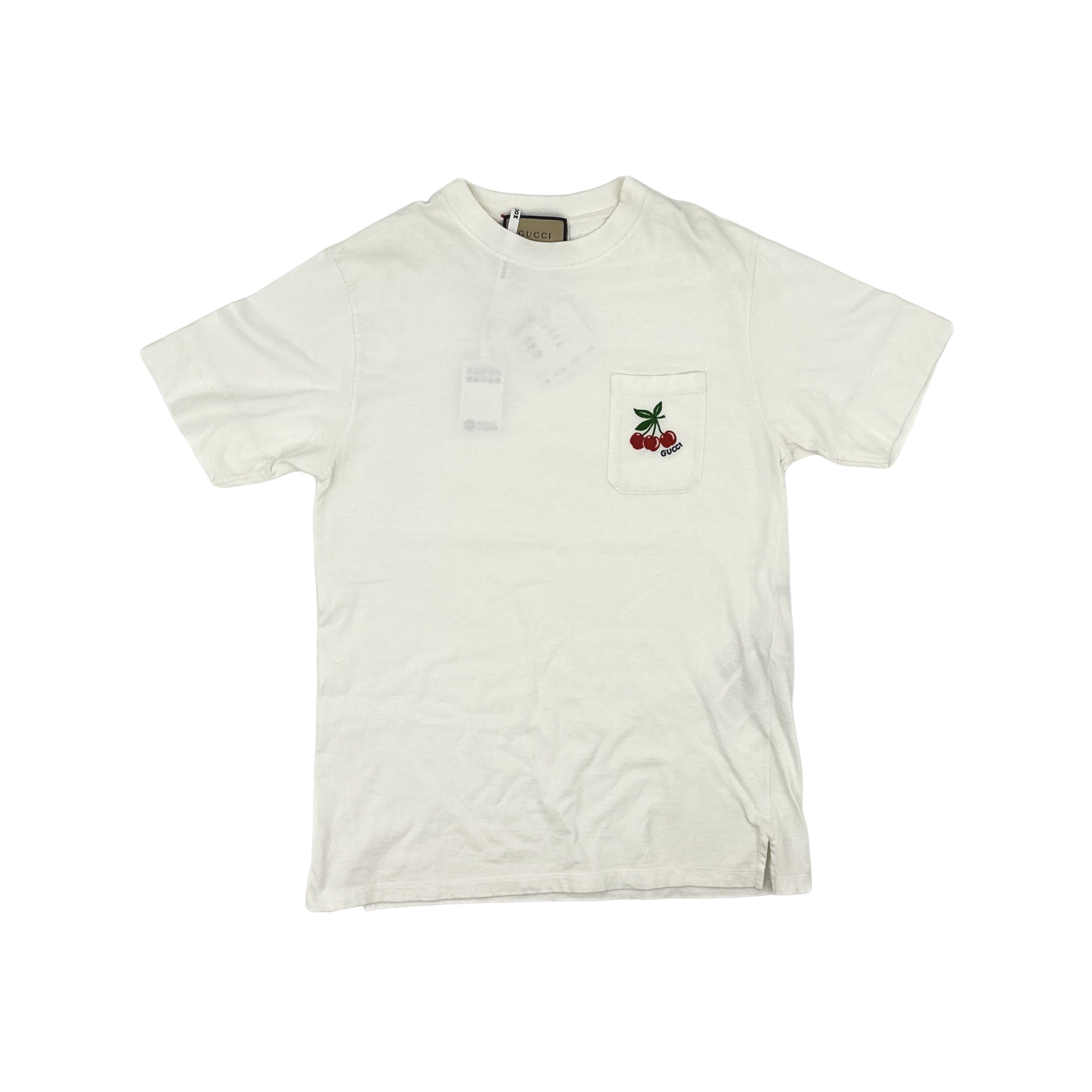 Gucci Gucci Cherry Print Pocket T-Shirt Size S Size US S / EU 44-46 / 1 - 1 Thumbnail