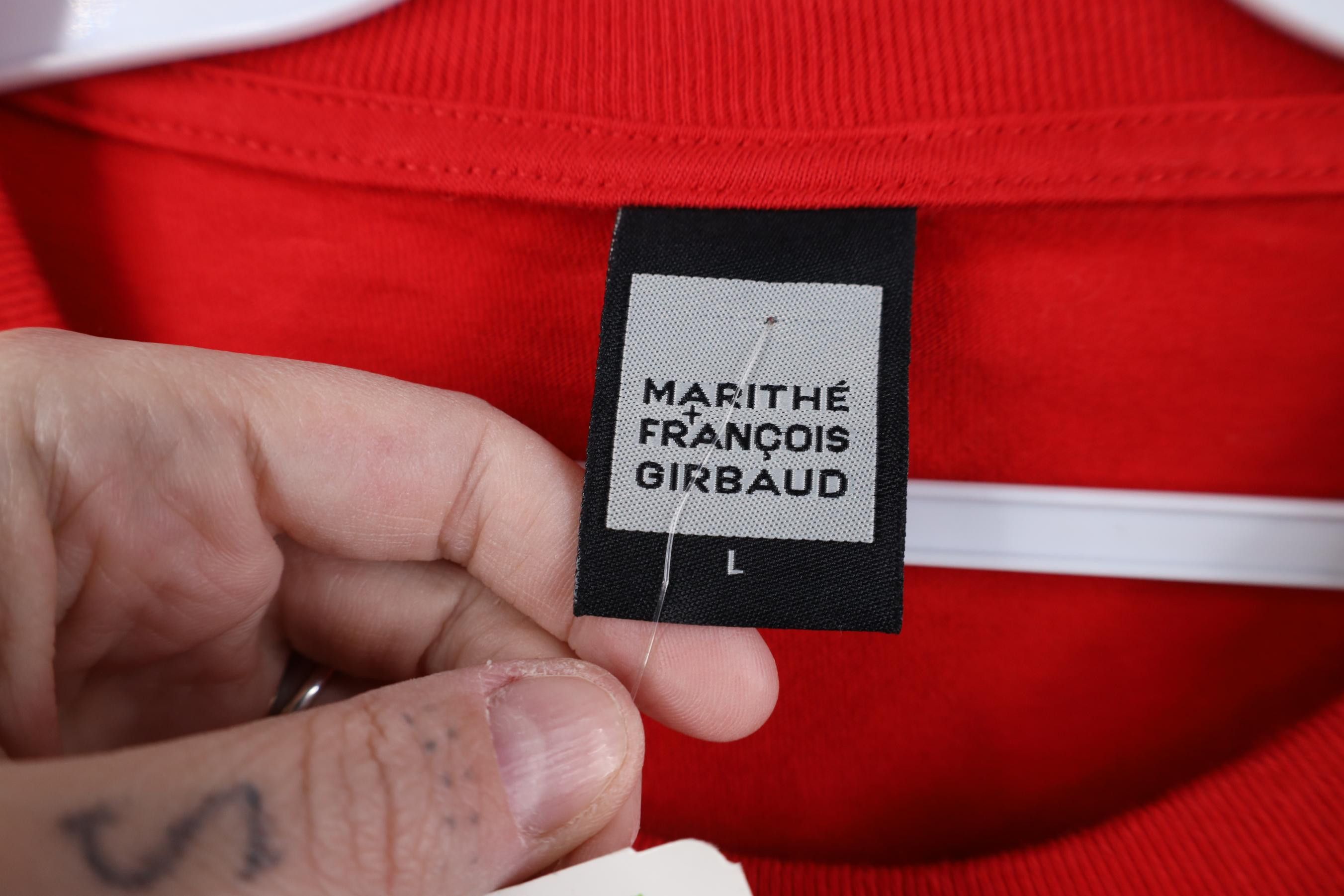 Marithe + Francois Girbaud Deadstock Vintage 90s Marithe Francois Girbaud T-Shirt Size US L / EU 52-54 / 3 - 6 Thumbnail