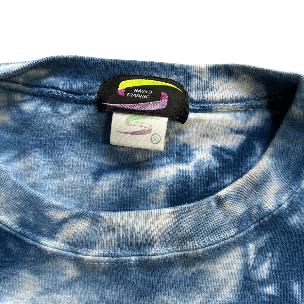 Vintage Vintage 90s U2 Achtung Baby Tour Tie-Dye LS Size US XL / EU 56 / 4 - 4 Thumbnail