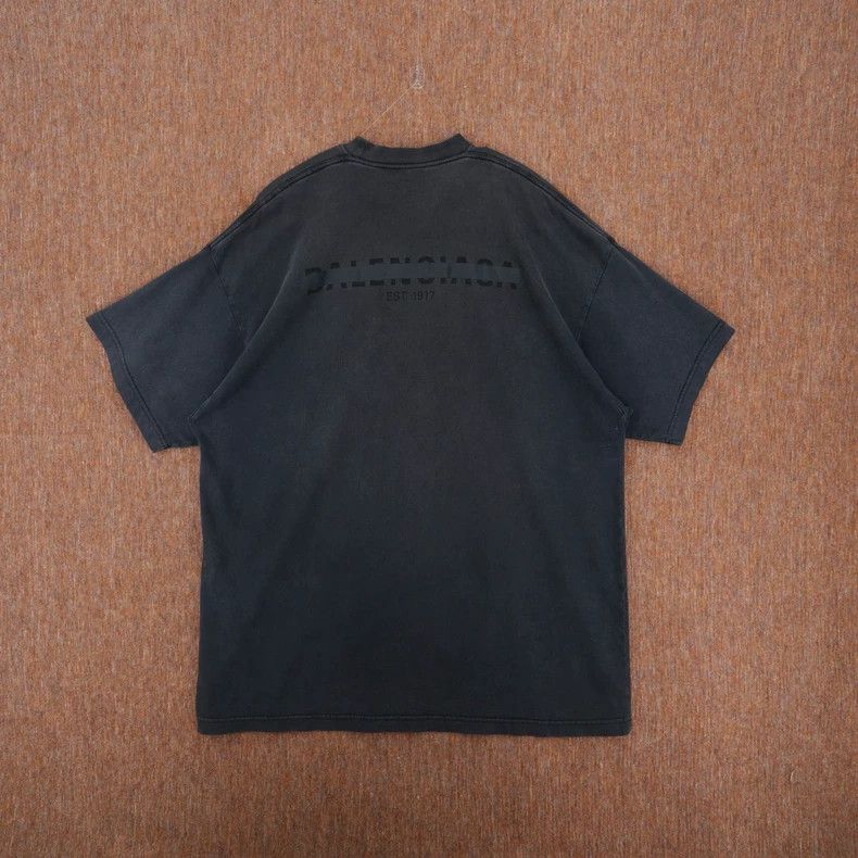 Balenciaga Balenciaga Cover rubber strip logo washed and made old sho Size US L / EU 52-54 / 3 - 6 Thumbnail