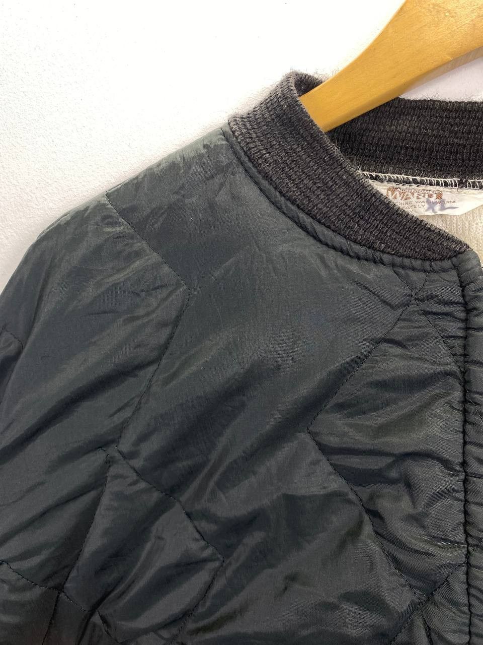 Original Montgomery vintage montgomery wards quilted jacket nice design Size US XXL / EU 58 / 5 - 9 Thumbnail