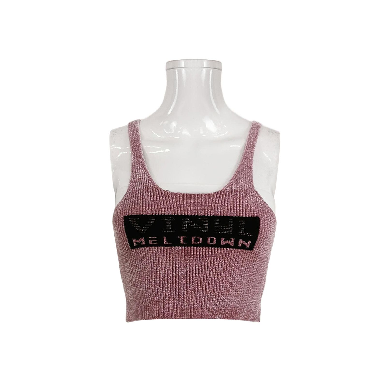 Alexander Wang Alexander Wang Vinyl Meltdown Tank Top Size S Size S / US 4 / IT 40 - 1 Thumbnail