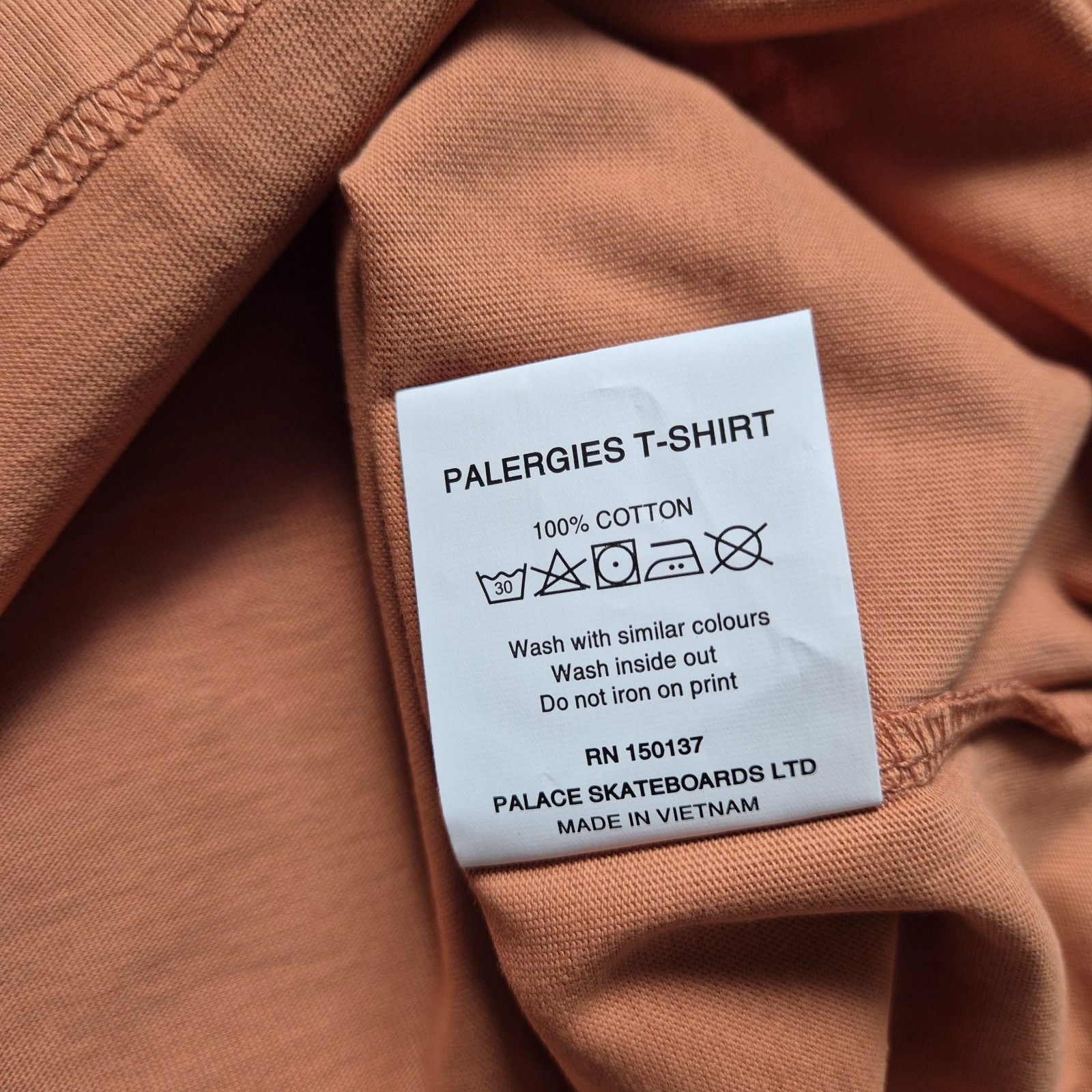 Palace Palace Pallergies Tee Caramel Medium Brand New SS22 Size US M / EU 48-50 / 2 - 7 Thumbnail