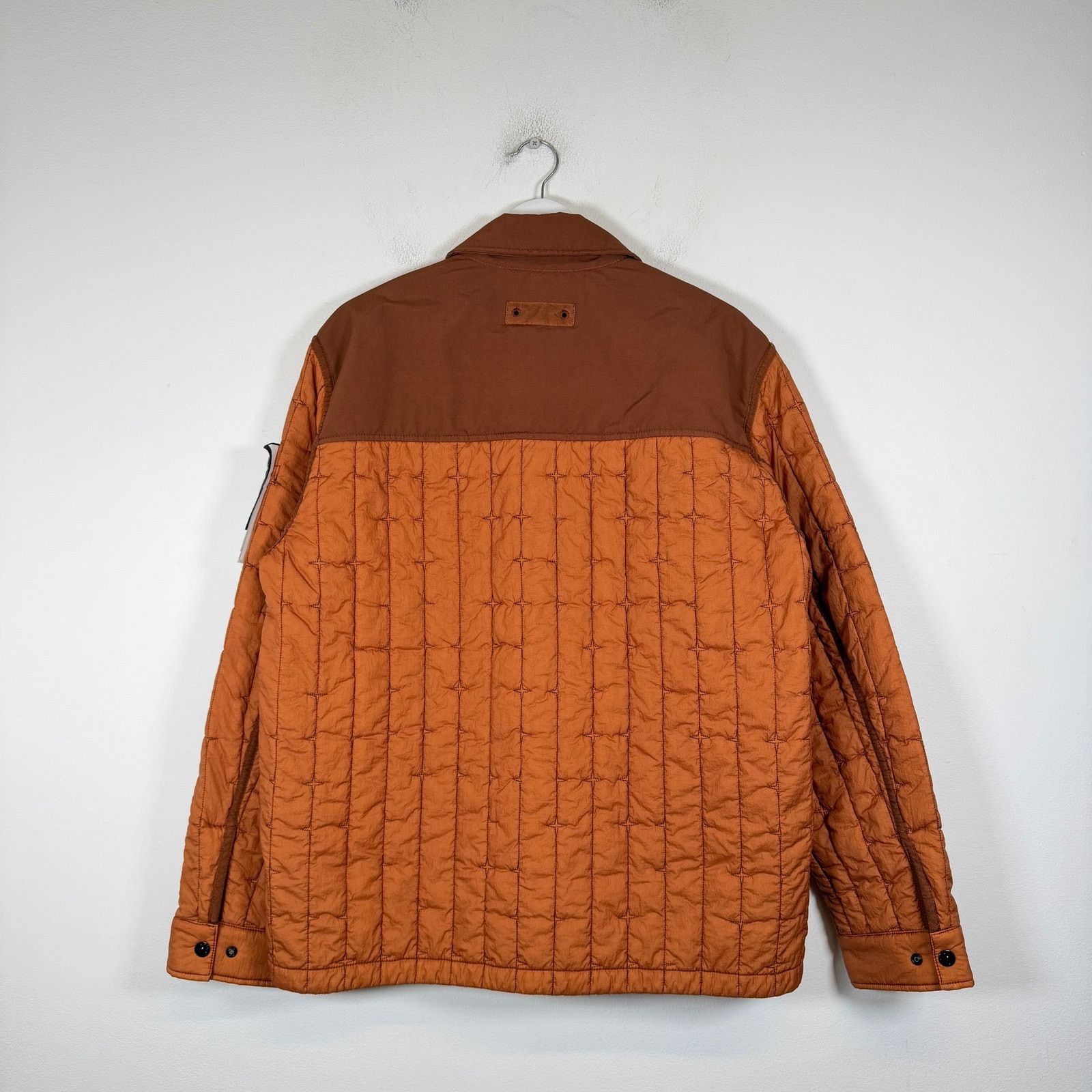 Stone Island Stone Island Burnt Orange Quilted Nylon Stella Jacket Size L Size US L / EU 52-54 / 3 - 4 Thumbnail