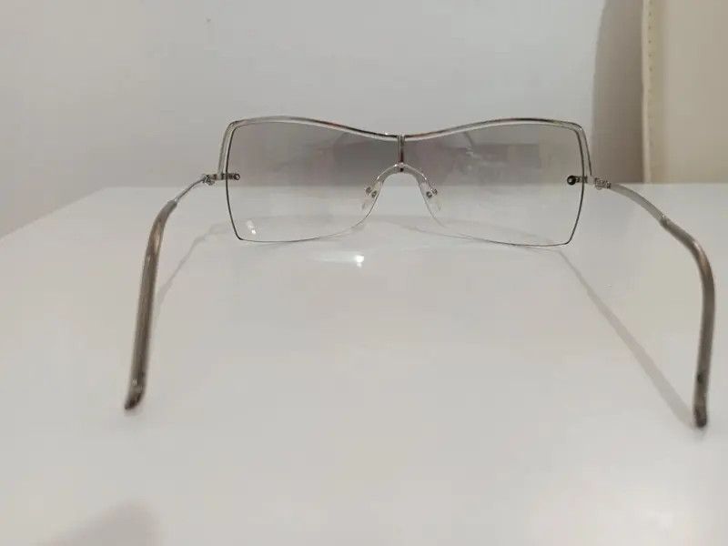 Gucci × Tom Ford × Vintage GUCCI Sunglasses Shield Rimless Wrap Ski Mask Tom Ford Era Size ONE SIZE - 3 Thumbnail