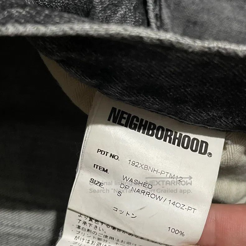 Neighborhood Neighborhood size S 19AW Basic Wash Jeans Black Bull Size US 27 - 5 Thumbnail