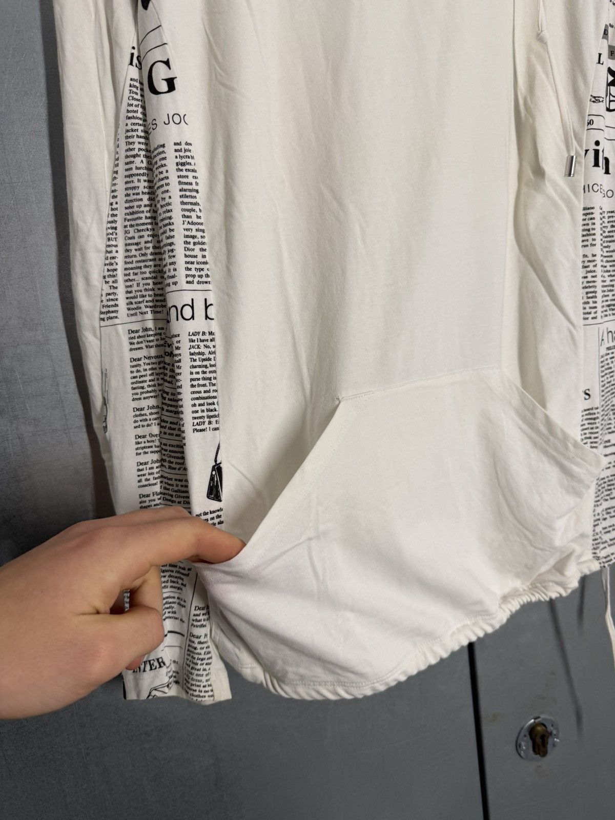 John Galliano John Galliano Gazette Light Hoodie Size US M / EU 48-50 / 2 - 5 Thumbnail