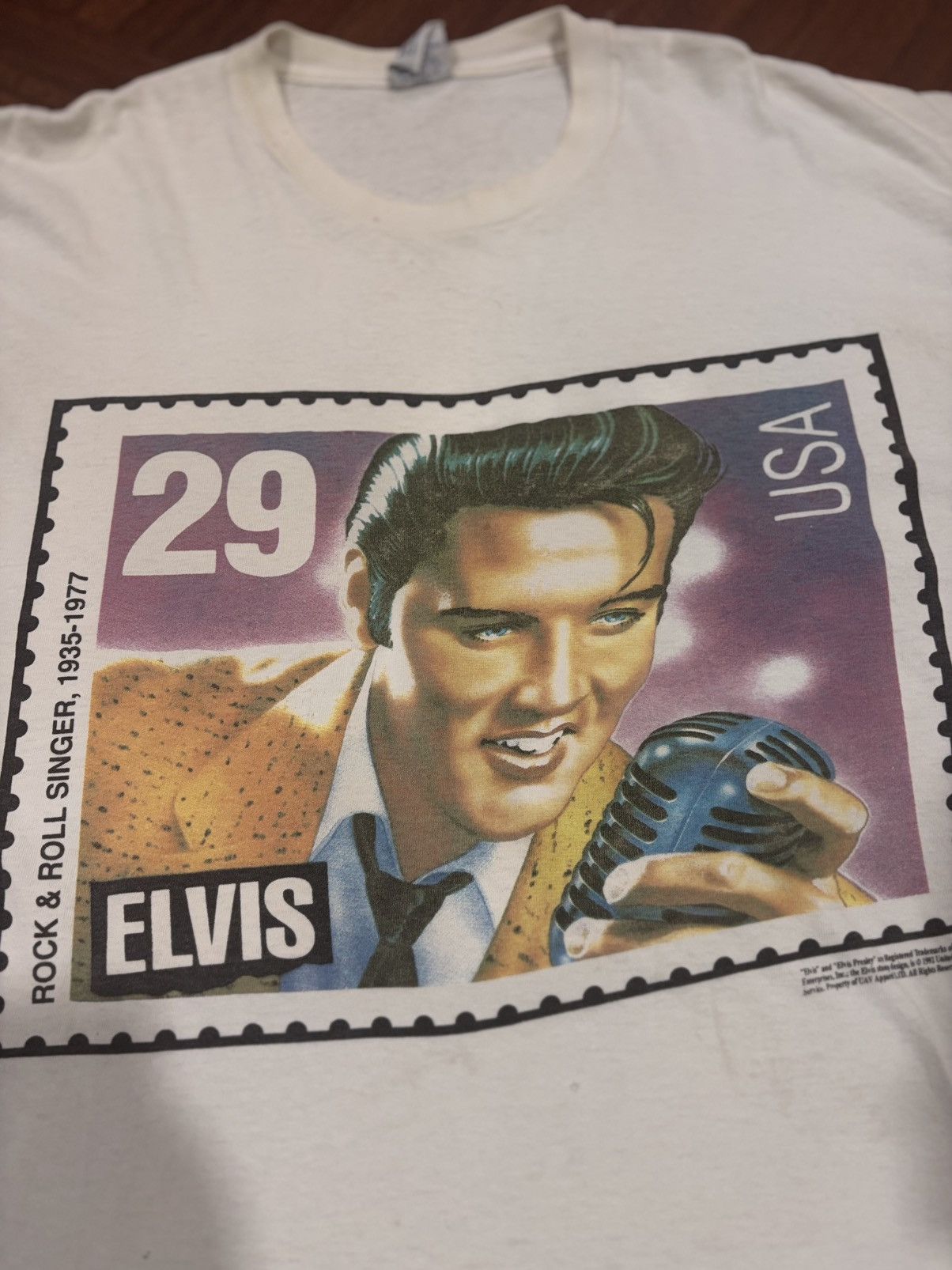 Band Tees ELVIS PRESLEY BAND TEES VINTAGE Size US XL / EU 56 / 4 - 4 Thumbnail